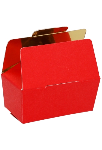Bonbondoosjes Rood Nera Voor 2 bonbons 6.3x3x3cm 25stuks OP IS OP