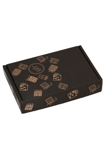 Brievenbusdoos Met Klep Pinto Gift For You Zwart A6 15x10.7x2.8cm 10stuks OP IS OP