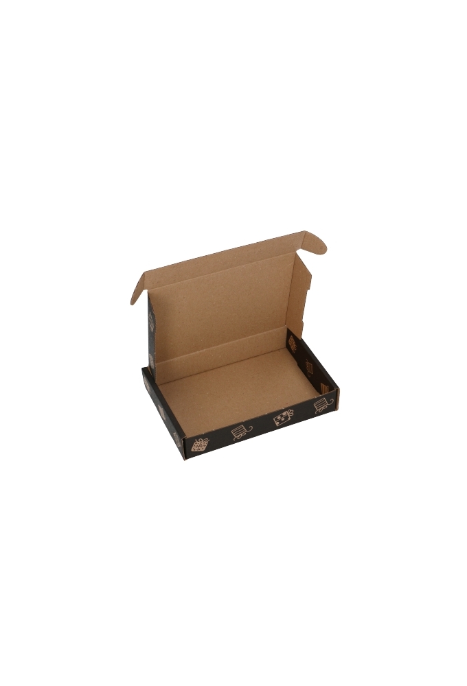 Brievenbusdoos Met Klep Pinto Gift For You Zwart A6 15x10.7x2.8cm 10stuks OP IS OP