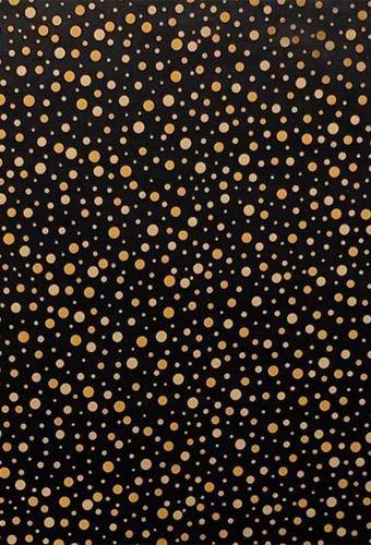 Kadopapier Black Gold Galaxy Metallic 50cm x 150meter