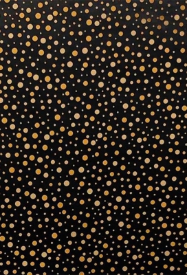 Kadopapier Black Gold Galaxy Metallic 70cm x 150meter