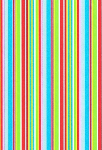 Kadopapier Coated Candy Stripe Party 50cm x 200meter