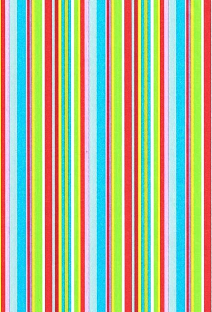 Kadopapier Coated Candy Stripe Party 50cm x 200meter
