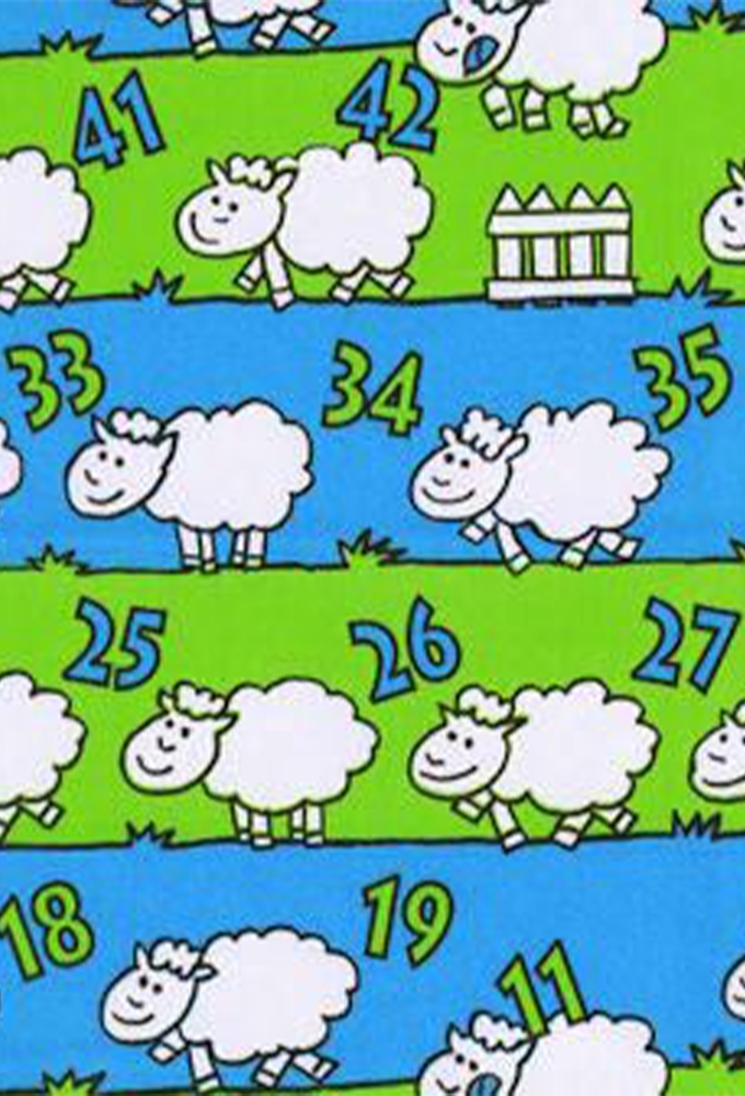 Kadopapier Coated Counting Sheep Fun 70cm x 200meter