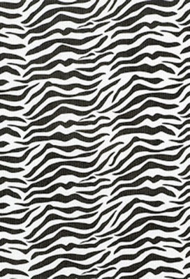 Kadopapier Coated Zebra Wave Zwart-Wit 50cm x 200meter