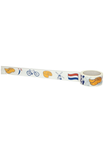 Bedrukt Tape Holland Tape 50mm x 66meter 1 stuk