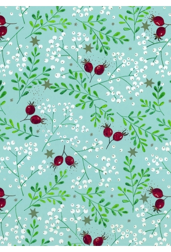 Kerstpapier Artline Mat Glad Kaltern 90gr 50cm x 200meter