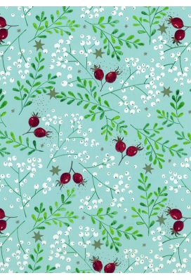 Kerstpapier Artline Mat Glad Kaltern 90gr 50cm x 200meter