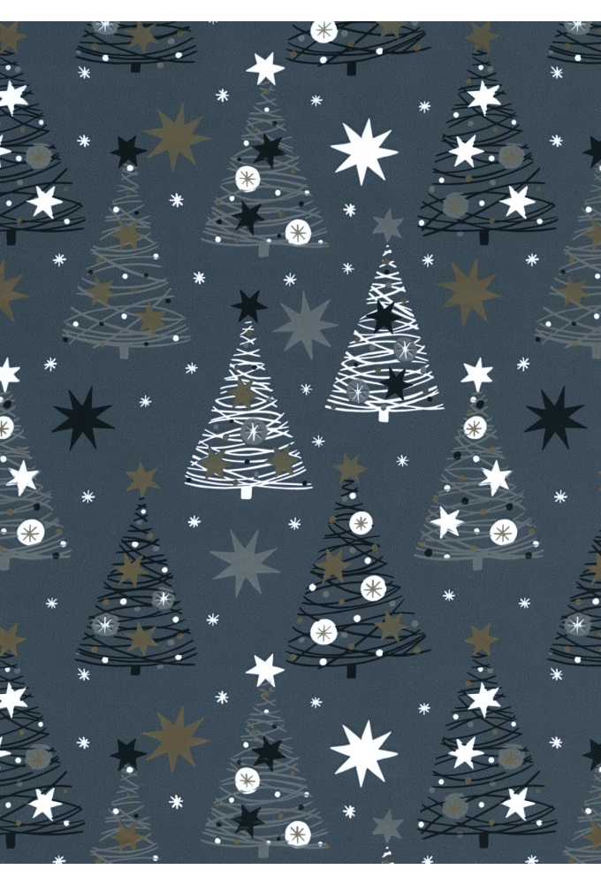 Kerstpapier Artline Mat Glad Ludesch 90gr 30cm x 200meter