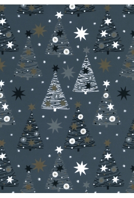 Kerstpapier Artline Mat Glad Ludesch 90gr 50cm x 200meter
