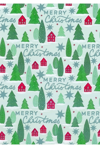 Kerstpapier Artline Mat Glad Montana 90gr 30cm x 200meter