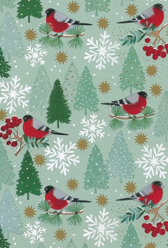 Kerstpapier Artline Mat Glad Oberstdorf 90gr 50cm x 200meter
