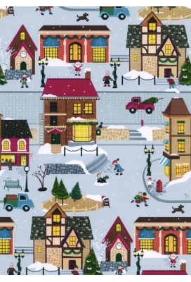 Kerstpapier Artline Mat Glad Ruhpolding 90gr 30cm x 200meter