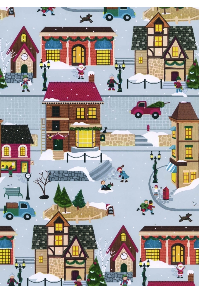 Kerstpapier Artline Mat Glad Ruhpolding 90gr 50cm x 200meter