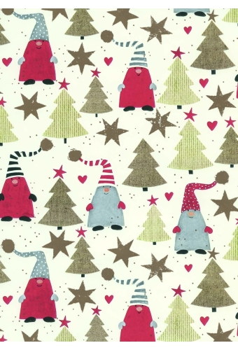 Kerstpapier Artline Mat Glad Tegernsee 90gr 50cm x 200meter