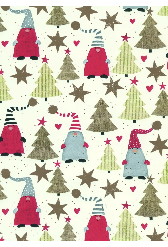 Kerstpapier Artline Mat Glad Tegernsee 90gr 50cm x 200meter