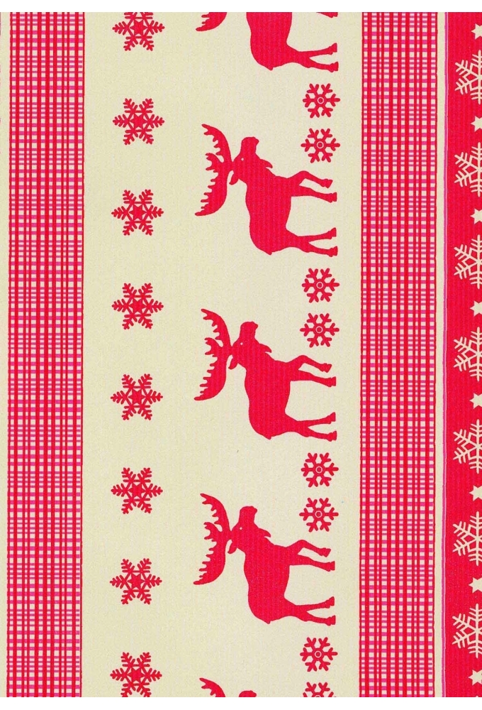Kerstpapier Eco Kraft Bruin Bodo 63gr 50cm x 200meter