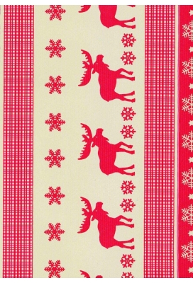 Kerstpapier Eco Kraft Bruin Bodo 63gr 70cm x 200meter