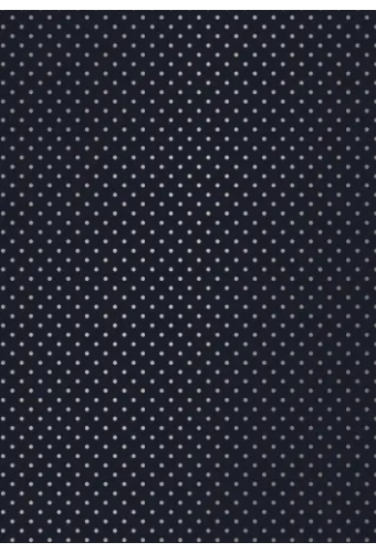 Kerstpapier Little Dots Blauw & Zilver 70 cm x  200meter
