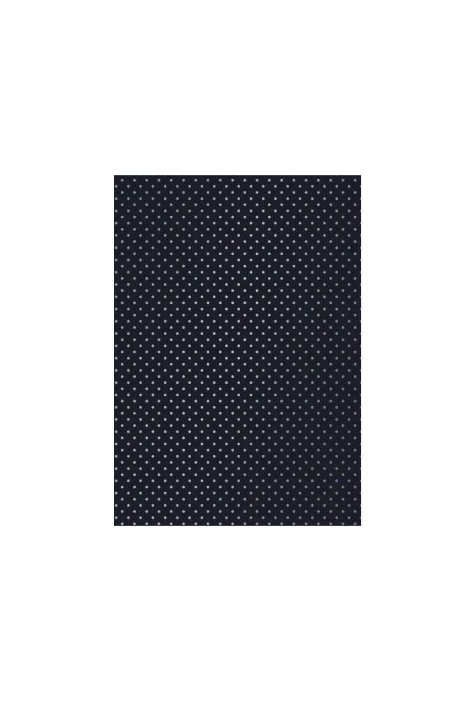 Kerstpapier Little Dots Blauw & Zilver 70 cm x  200meter
