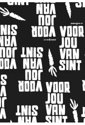 Sintpapier Trendy Voor Sint 70cm x 100meter