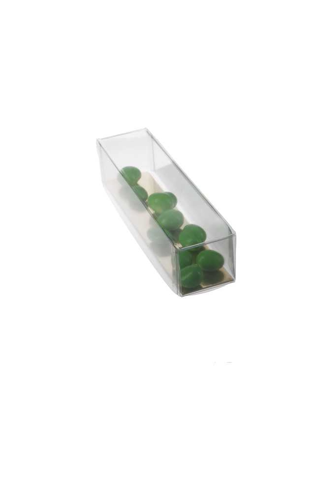 Transparant Bonbondoosjes & Gouden Bodem 15x3.5x3.5cm 100stuks