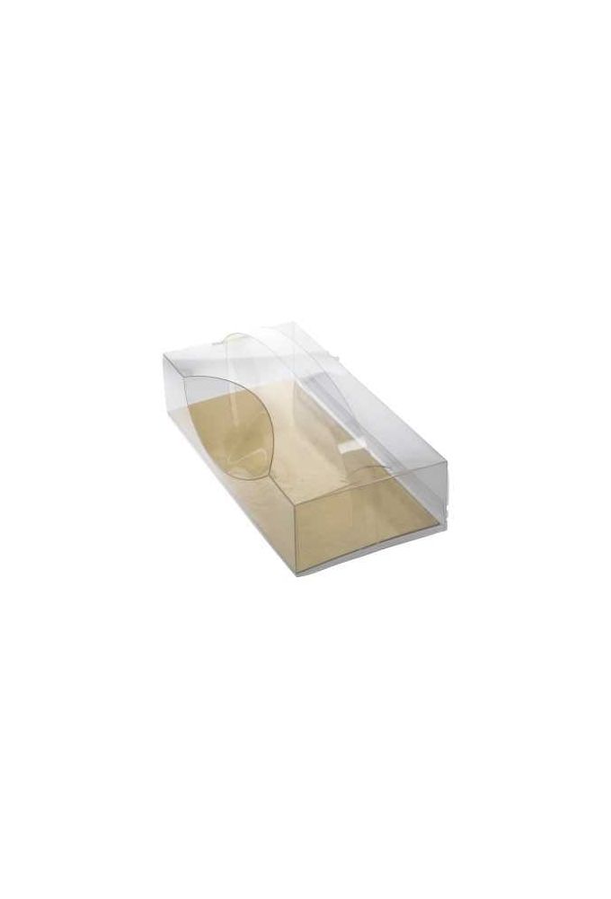 Transparant Cadeaudoosjes & Gouden Bodem 17.3x8.2x4cm 100stuks