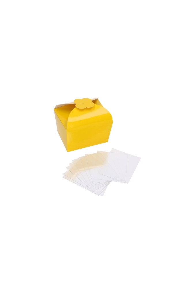 Transparant Inleg Vellen Voor Bonbondoosjes 8.5x10.5cm 200stuks