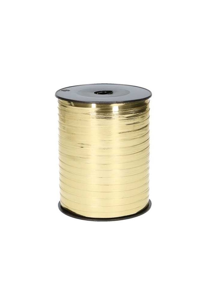 Krullint Metallic Reflex Goud 5mm x 500 meter