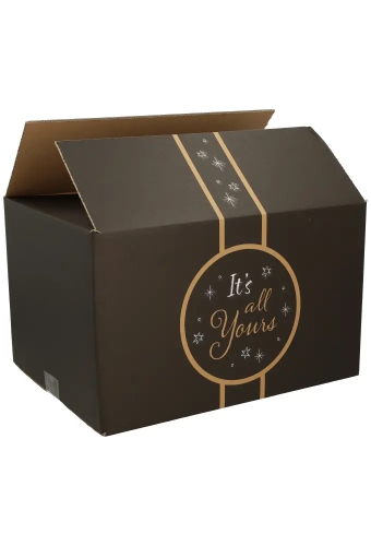 Kerstpakketdozen Big Surprise Black 49x39x20cm 15stuks