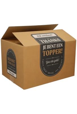 Kerstpakketdozen Dik Verdiend 39x29x15cm 15stuks