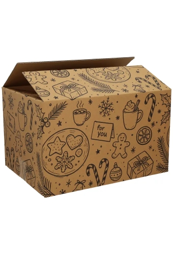 Kerstpakketdozen Cosy 31x20x10cm 15stuks
