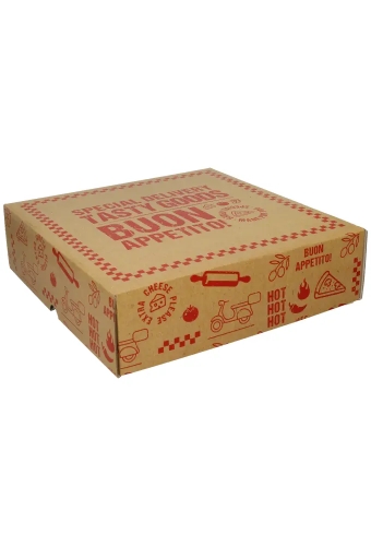 Geschenkdozen Pizza Heroes Met Losse Deksel 37x37x10.5cm 15stuks