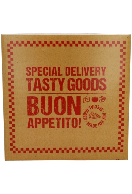 Geschenkdozen Pizza Heroes Met Losse Deksel 37x37x10.5cm 15stuks