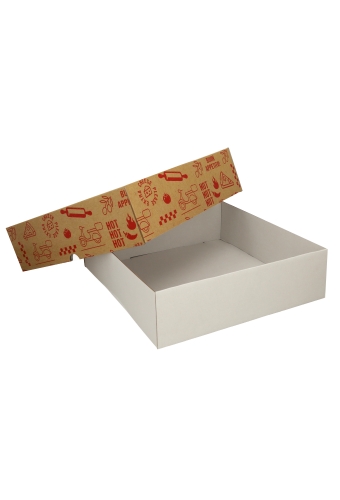 Geschenkdozen Pizza Heroes Met Losse Deksel 37x37x10.5cm 15stuks