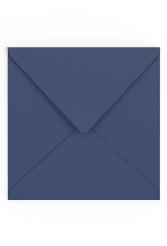 Gekleurde Enveloppen Colour Navy Gegomd 15.5x15.5cm 100stuks