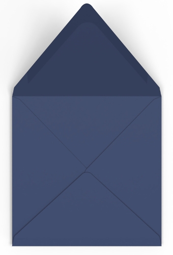 Gekleurde Enveloppen Colour Navy Gegomd 15.5x15.5cm 100stuks