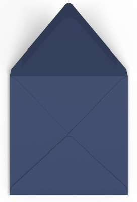 Gekleurde Enveloppen Colour Navy Gegomd 15.5x15.5cm 100stuks