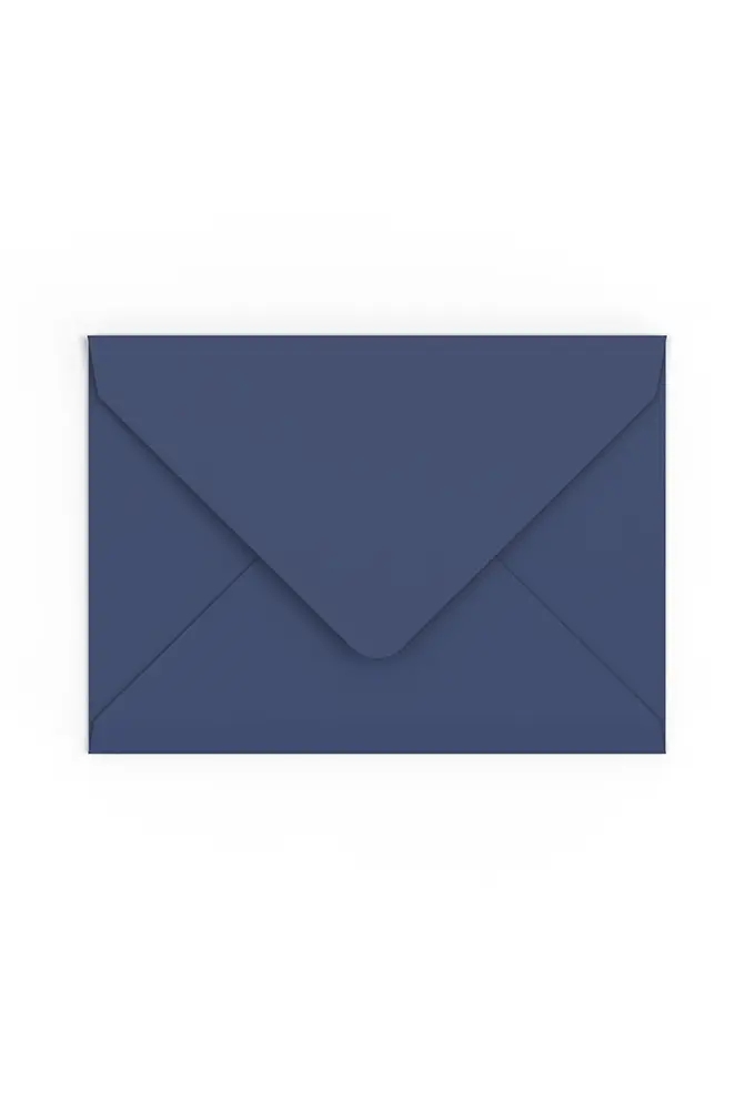 Gekleurde Enveloppen Colour Navy Gegomd 6.2x9.4cm 200stuks