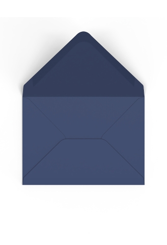 Gekleurde Enveloppen Colour Navy Gegomd 6.2x9.4cm 200stuks