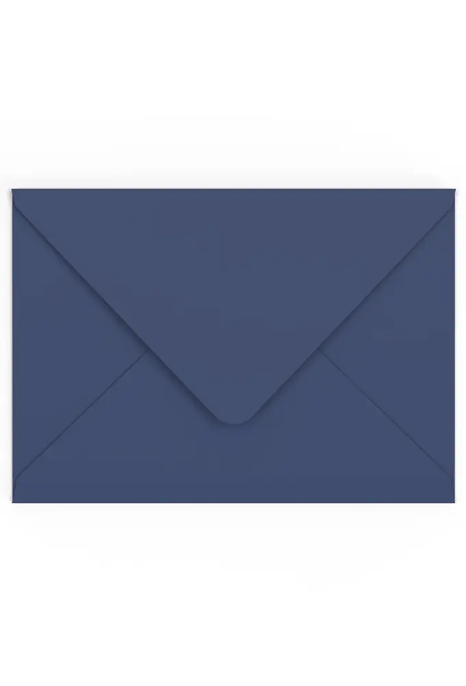 Gekleurde Enveloppen Colour Navy Gegomd 8.2x11.3cm 100stuks