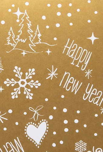 Kerstpapier Trendy Snowy Christmas Dreams 30cm x 100meter