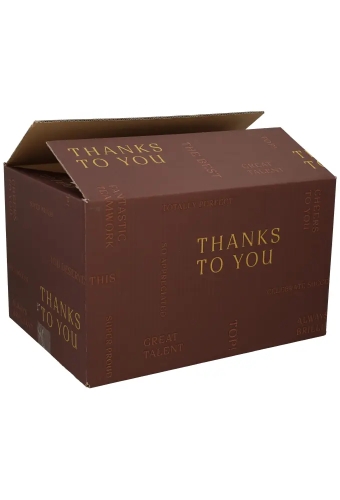 Kerstpakketdozen Thanks To You 49x39x15cm 15stuks