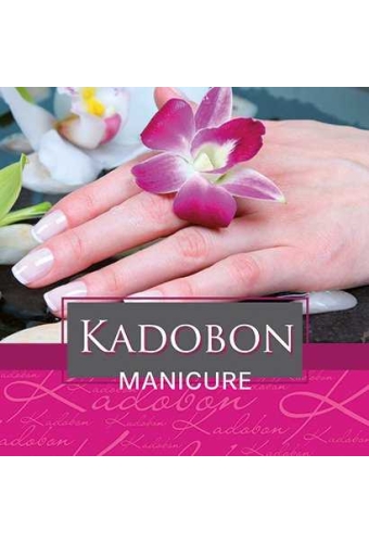 Kadobon Manicure Flower + Envelop 12x12cm 12stuks