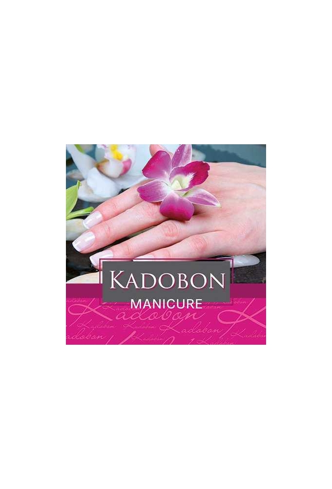 Kadobon Manicure Flower + Envelop 12x12cm 12stuks