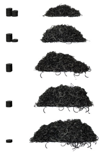 Vulling KrabKrul Papier Materiaal Wit 4.5 Kilo