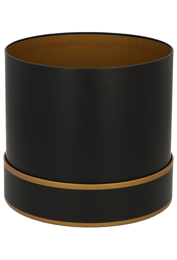 Luxe Flowerbox Cavello Black Gold 19cm x 18cm 1stuks