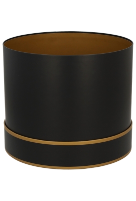 Luxe Flowerbox Cavello Black Gold 23cm x 20cm 1stuks