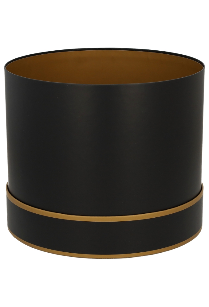Luxe Flowerbox Cavello Black Gold 23cm x 20cm 1stuks