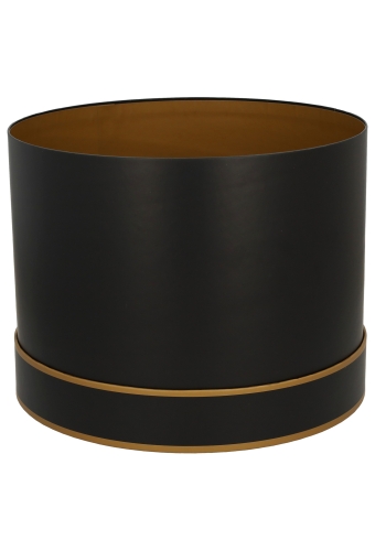 Luxe Flowerbox Cavello Black Gold 28cm x 22cm 1stuks